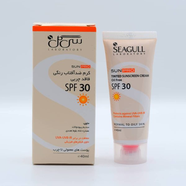 ضد آفتاب  سی گل 30%رنگی