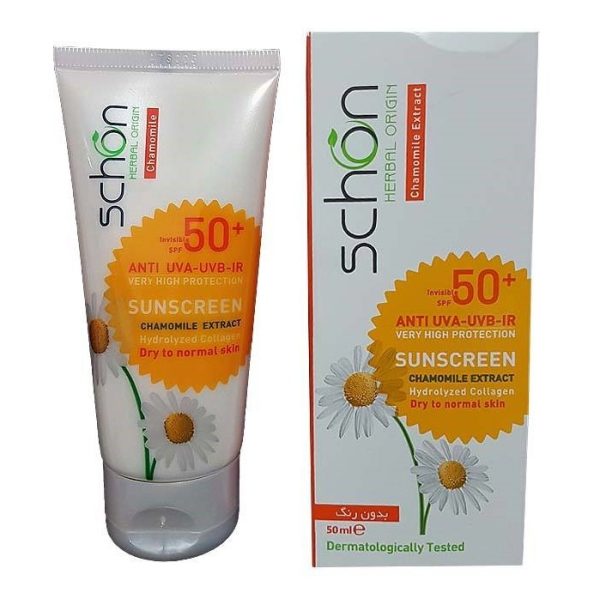 ضدآفتاب شون 50spf درصد